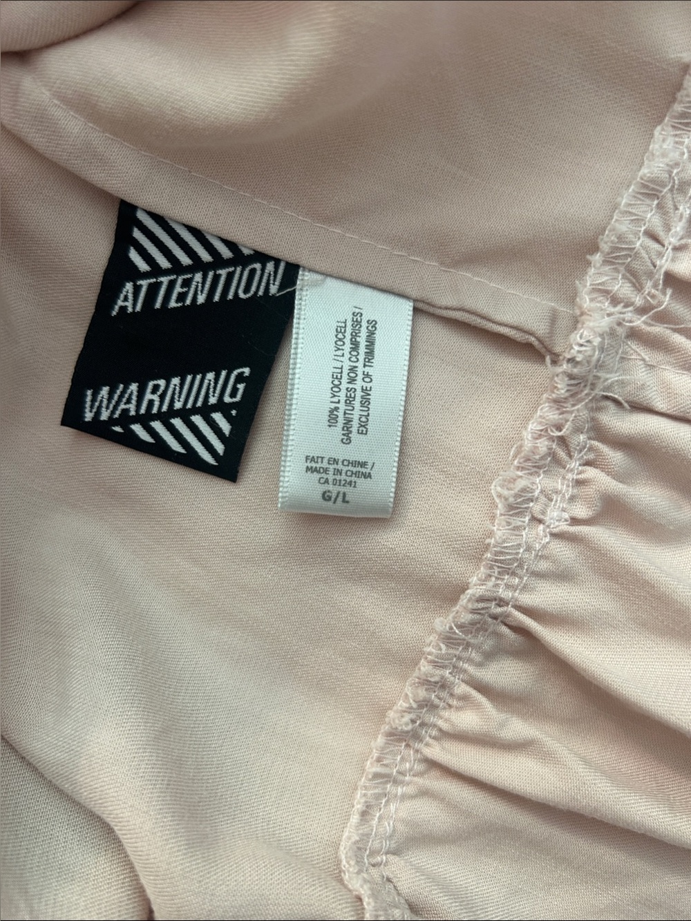 Simons Blush Pink Off-Shoulder Ruffle Tunic - Picture 5 of 5
